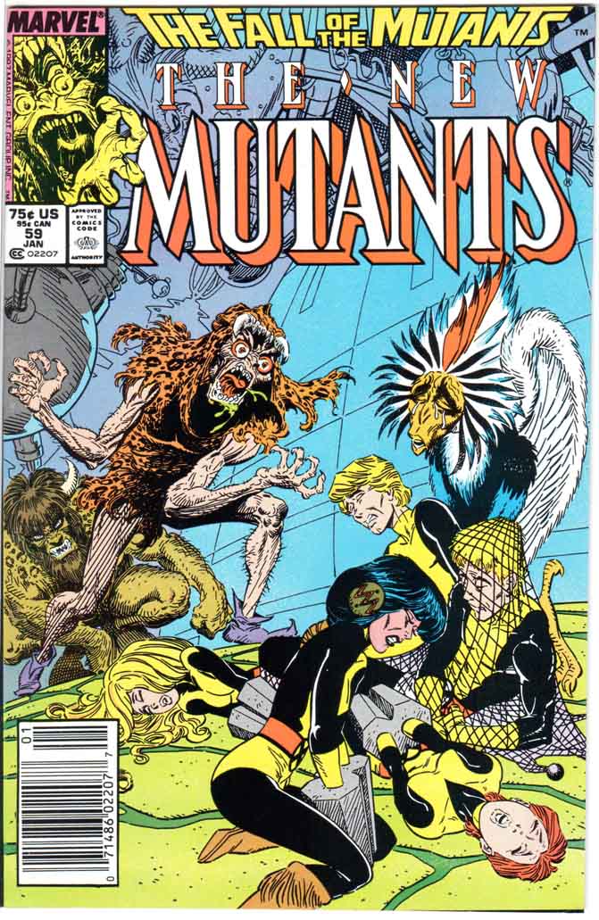 New Mutants (1983) #59 MJ