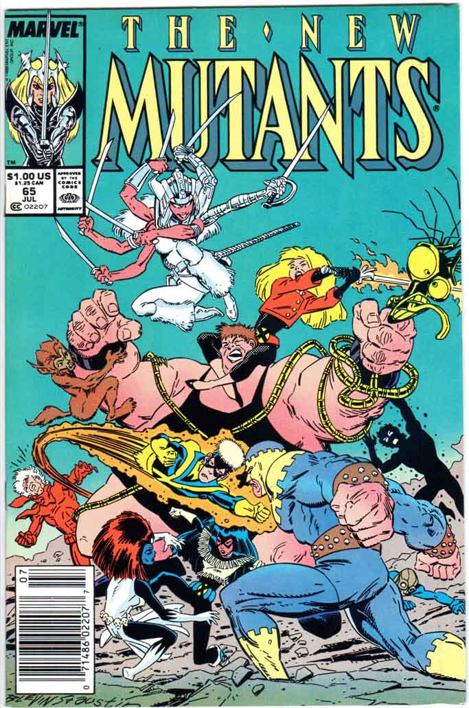 New Mutants (1983) #65 MJ