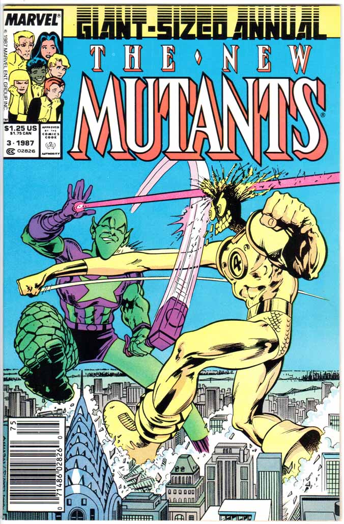 New Mutants (1983) Annual #3