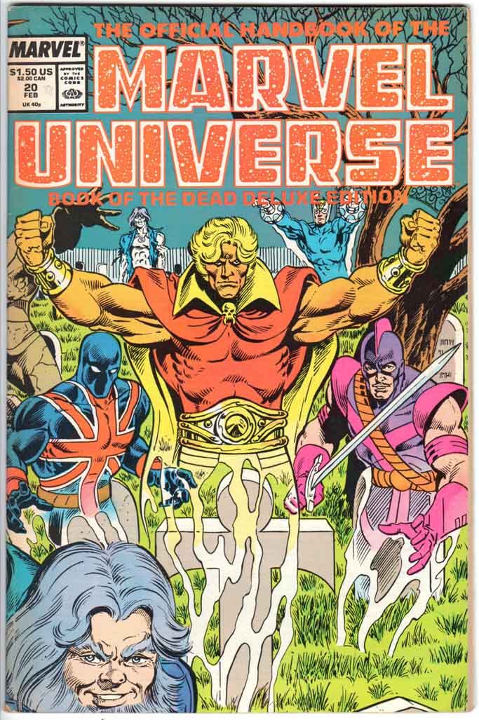 Official Handbook of the Marvel Universe Deluxe Edition (1985) #20