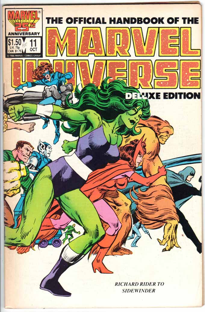 Official Handbook of the Marvel Universe Deluxe Edition (1985) #11
