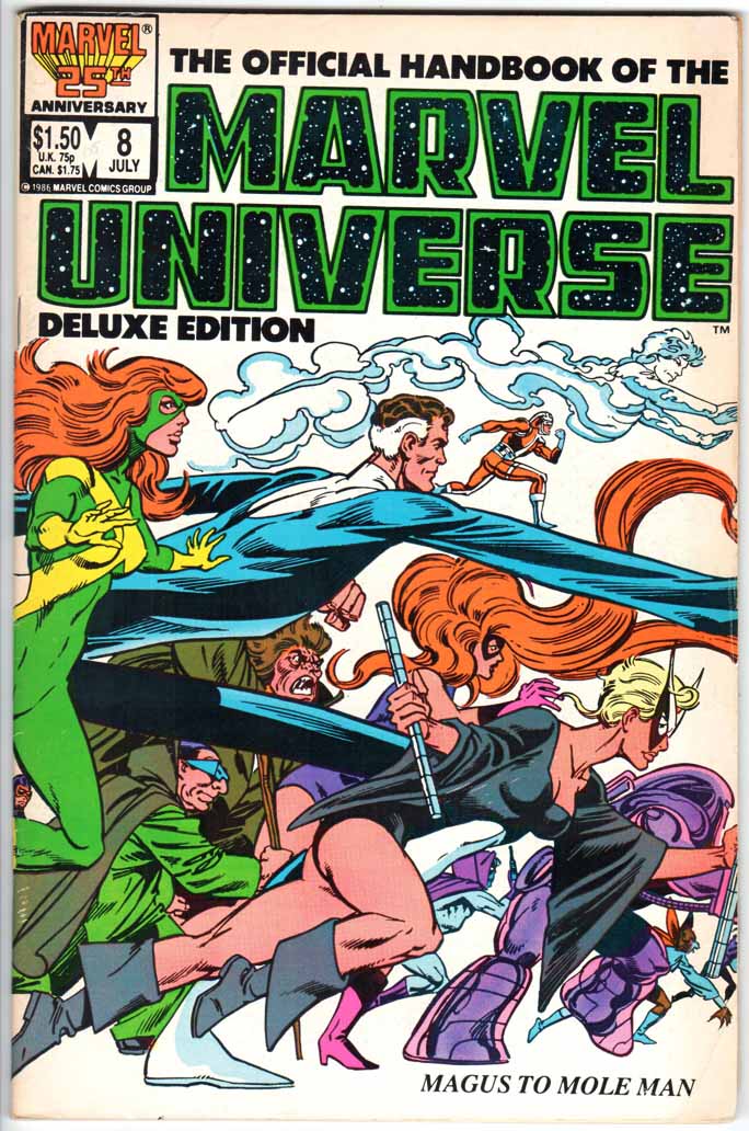 Official Handbook of the Marvel Universe Deluxe Edition (1985) #8