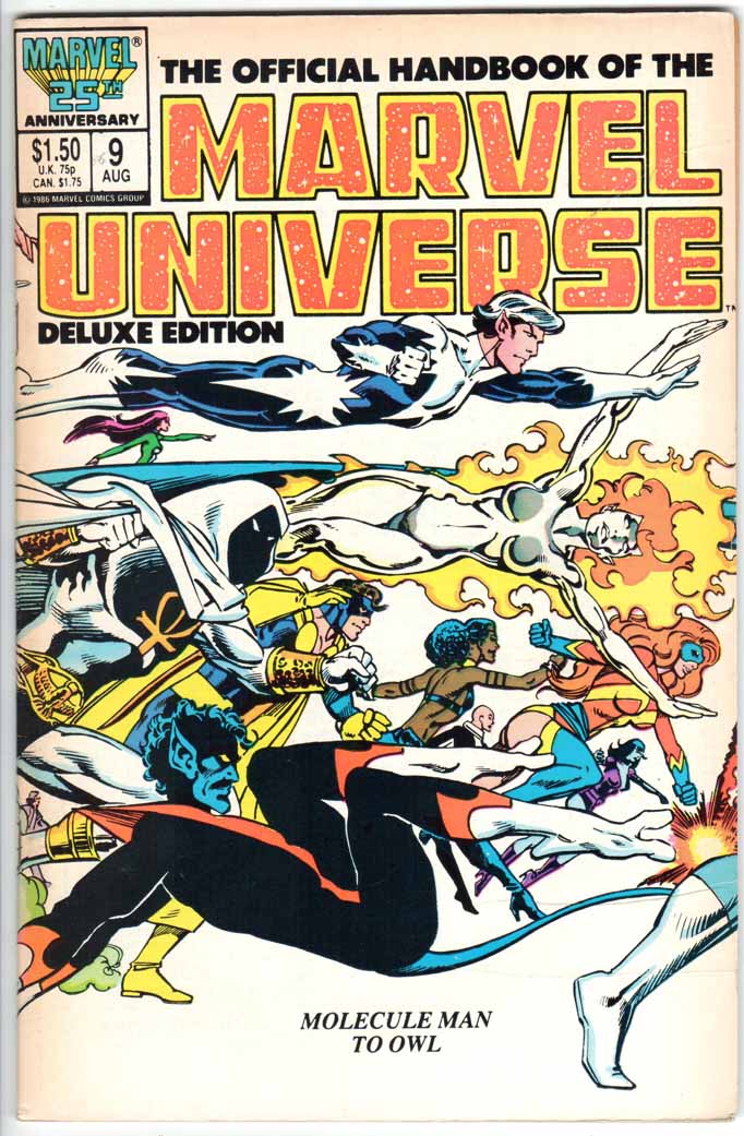 Official Handbook of the Marvel Universe Deluxe Edition (1985) #9