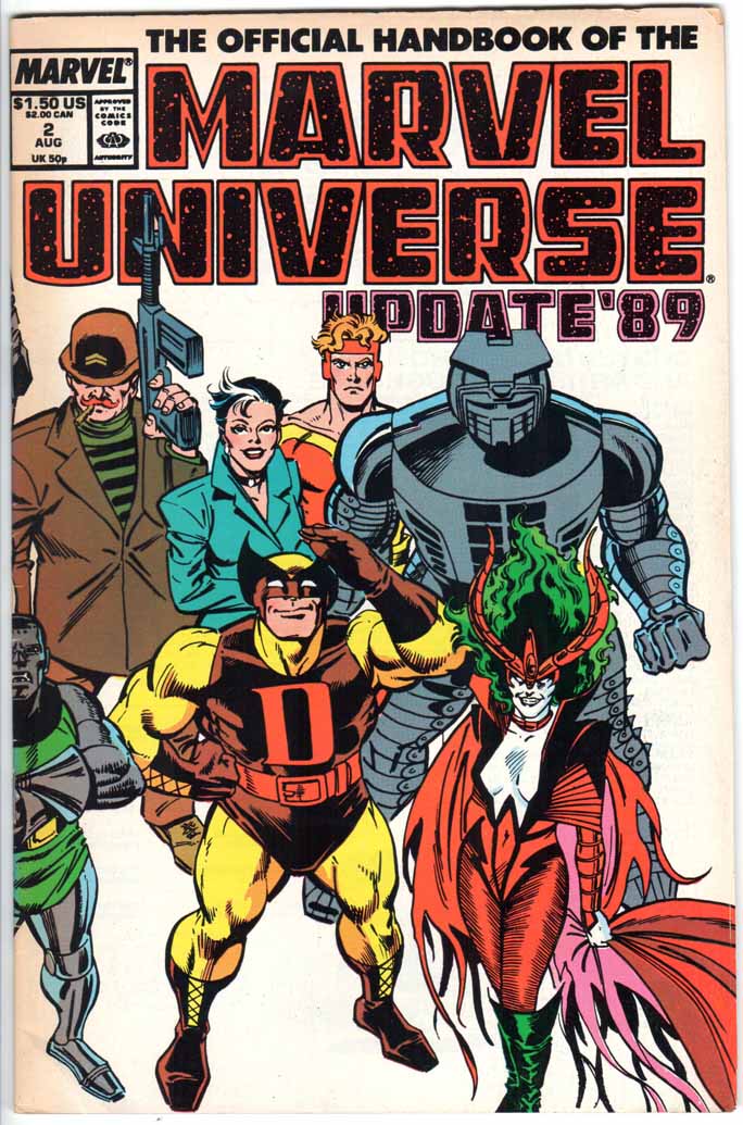 Official Handbook of the Marvel Universe Update ’89 (1989) #2