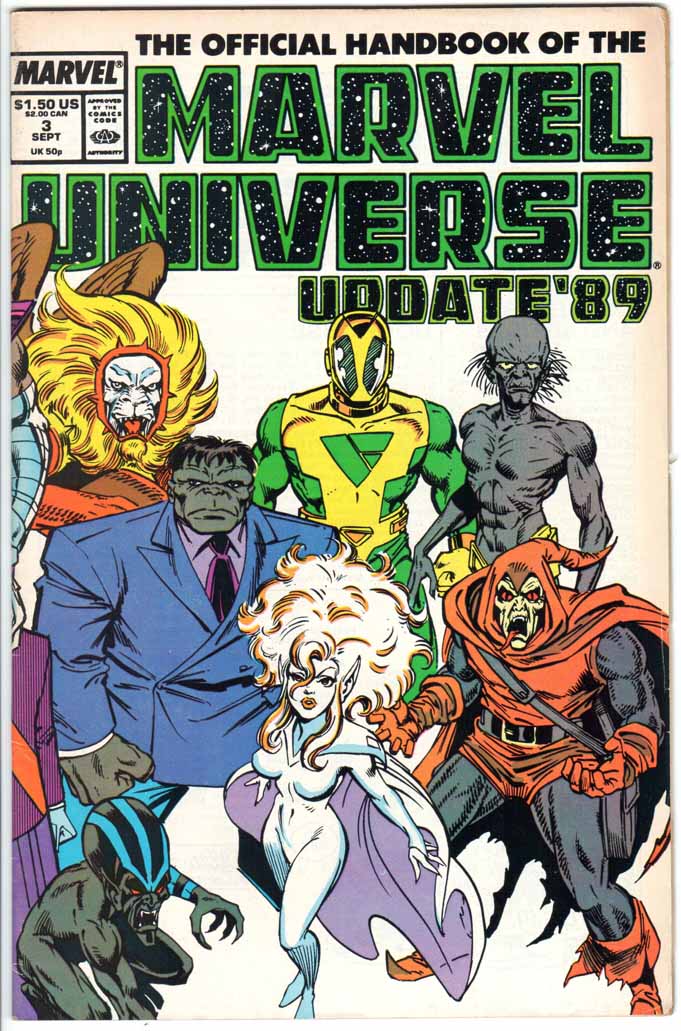 Official Handbook of the Marvel Universe Update ’89 (1989) #3