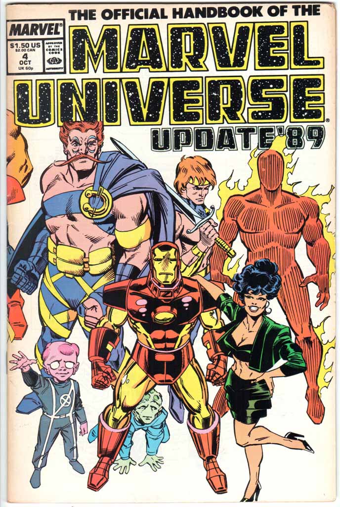 Official Handbook of the Marvel Universe Update ’89 (1989) #4