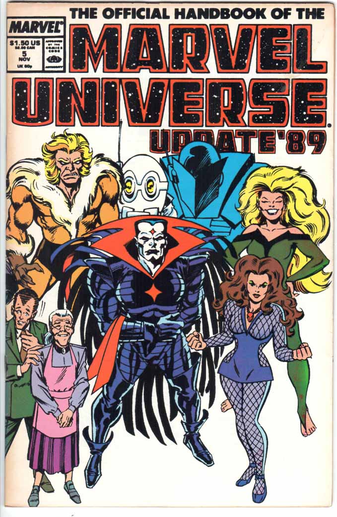 Official Handbook of the Marvel Universe Update ’89 (1989) #5