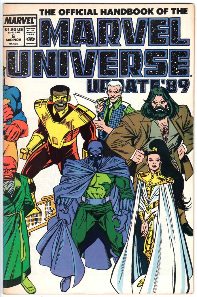 Official Handbook of the Marvel Universe Update ’89 (1989) #6