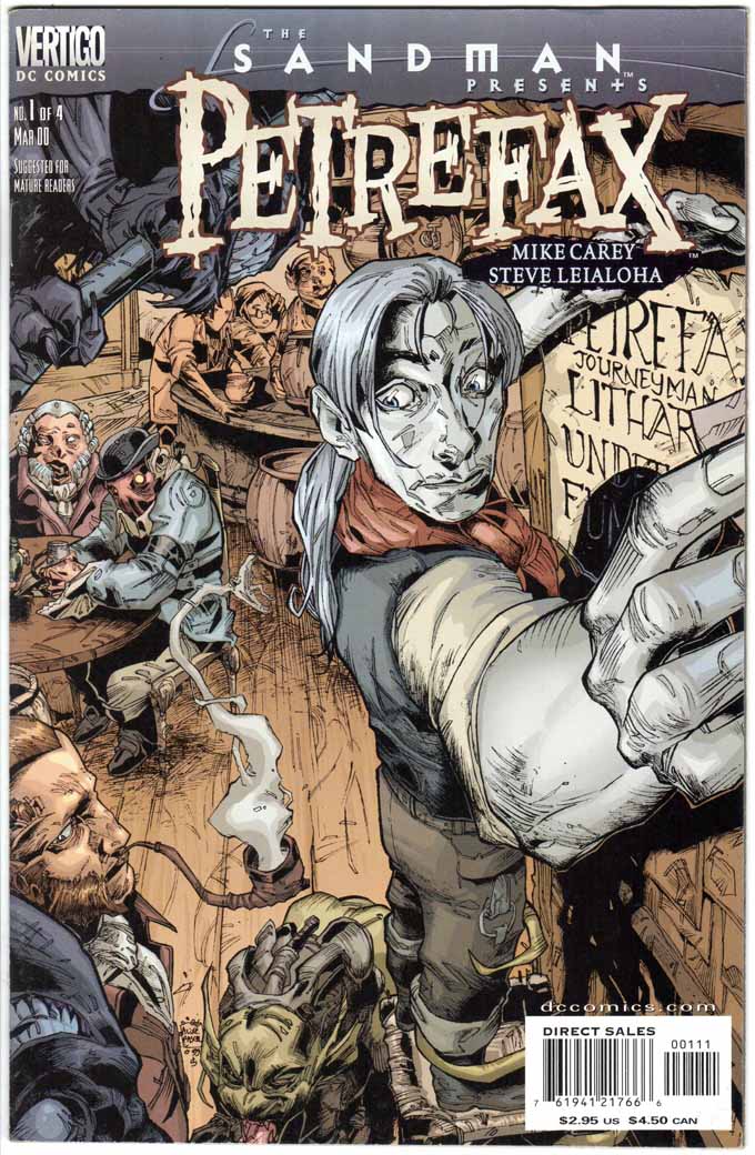 Sandman Presents: Petrefax (2000) #1 – 4 (SET)