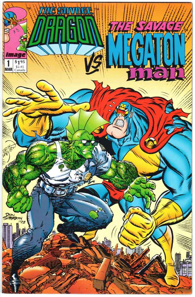 Savage Dragon vs. Savage Megaton Man (1993) #1