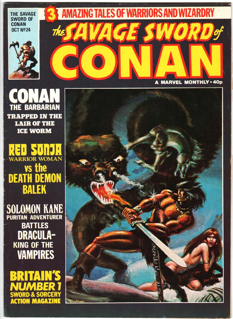 Savage Sword of Conan (UK 1977) #24