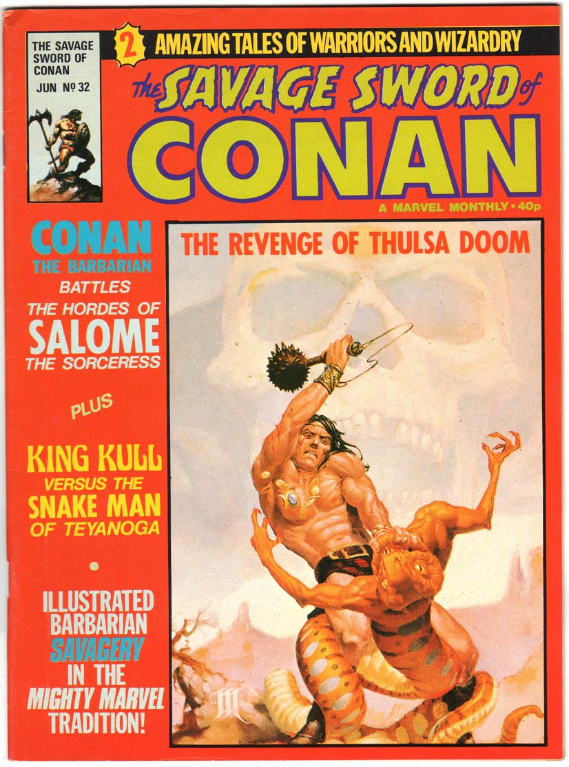 Savage Sword of Conan (UK 1977) #32