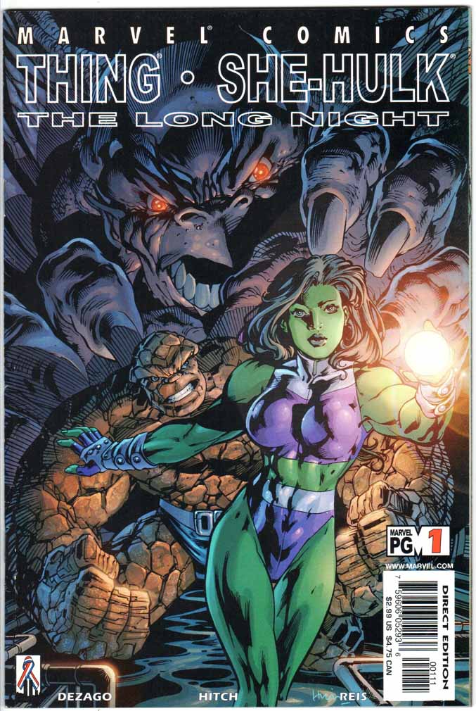 Thing and She-Hulk: The Long Night (2002) #1