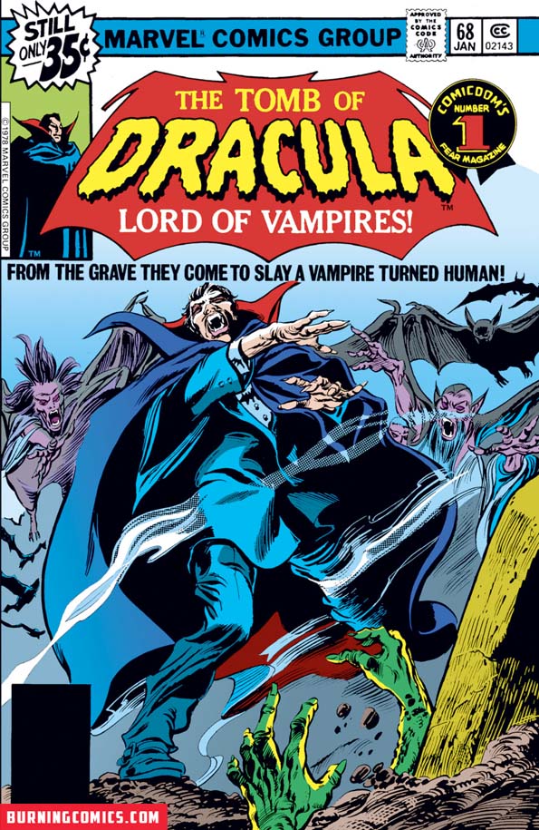 Tomb of Dracula (1972) #68 - Buy online - Burningcomics.com