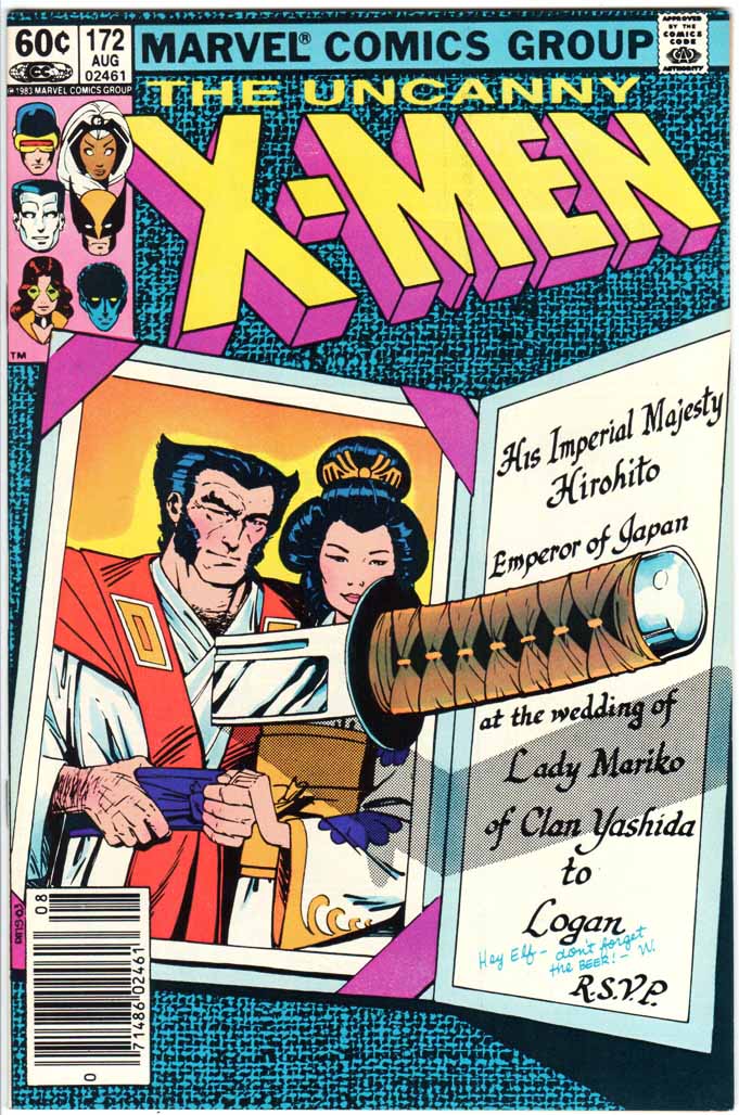 Uncanny X-Men (1963) #172 MJ