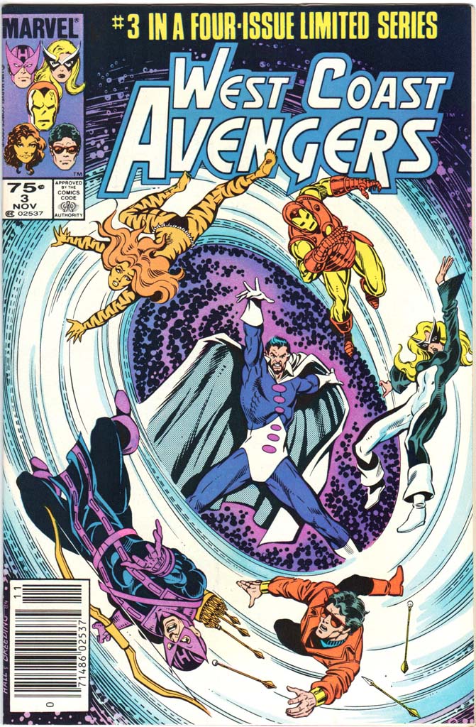 West Coast Avengers (1984 Limited Series) #3 MJ