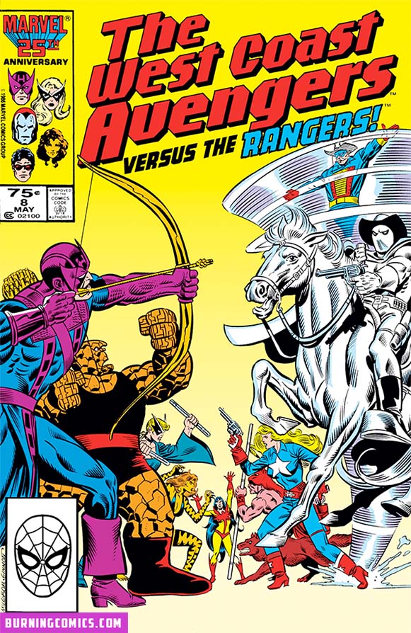 Avengers West Coast (1985) #8