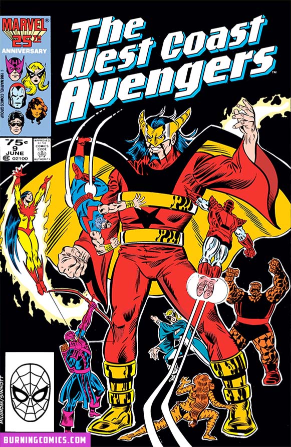 Avengers West Coast (1985) #9