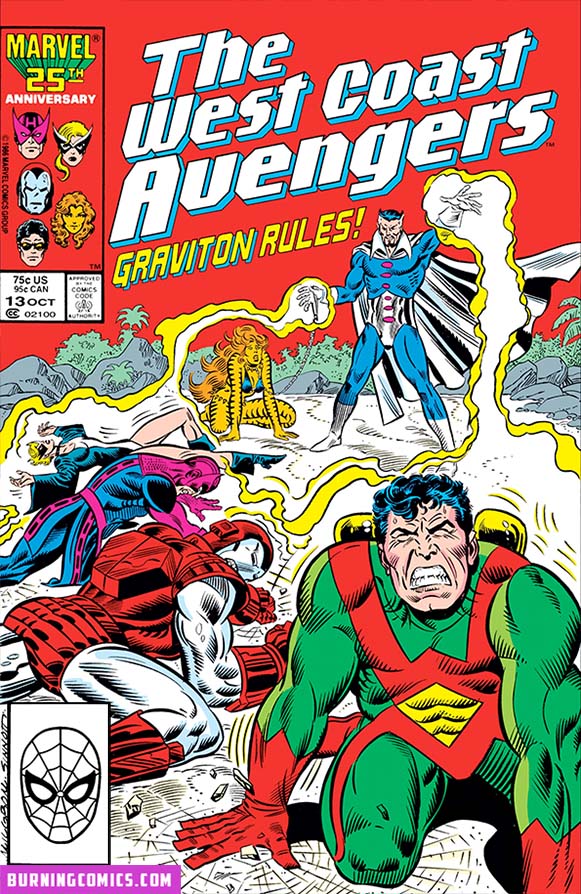 Avengers West Coast (1985) #13