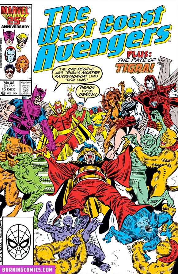 Avengers West Coast (1985) #15