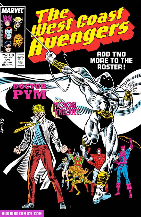 Avengers West Coast (1985) #21