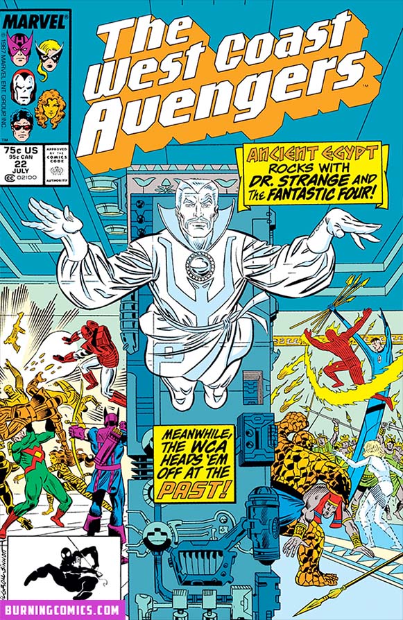 Avengers West Coast (1985) #22