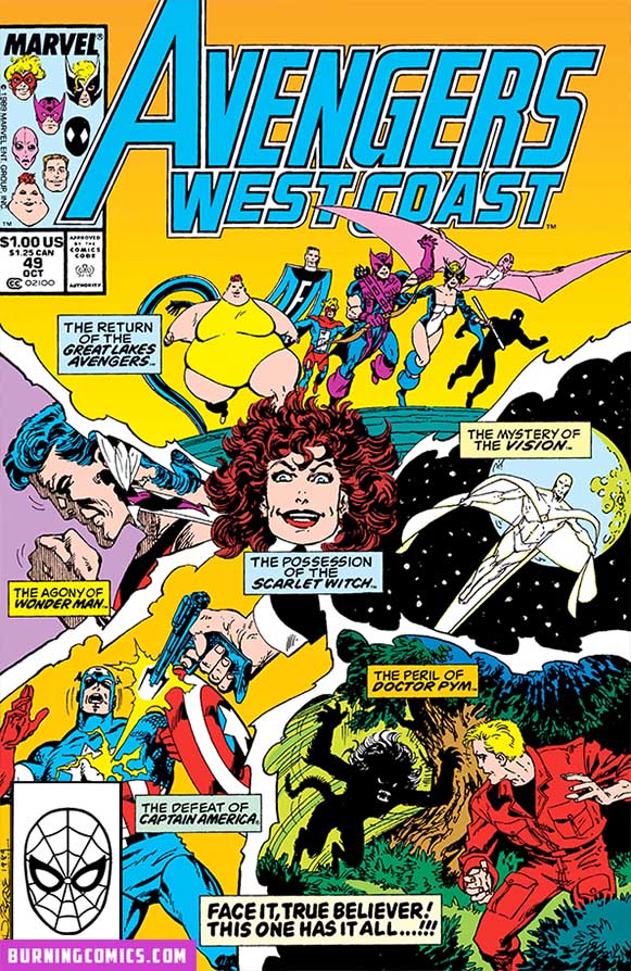 Avengers West Coast (1985) #49
