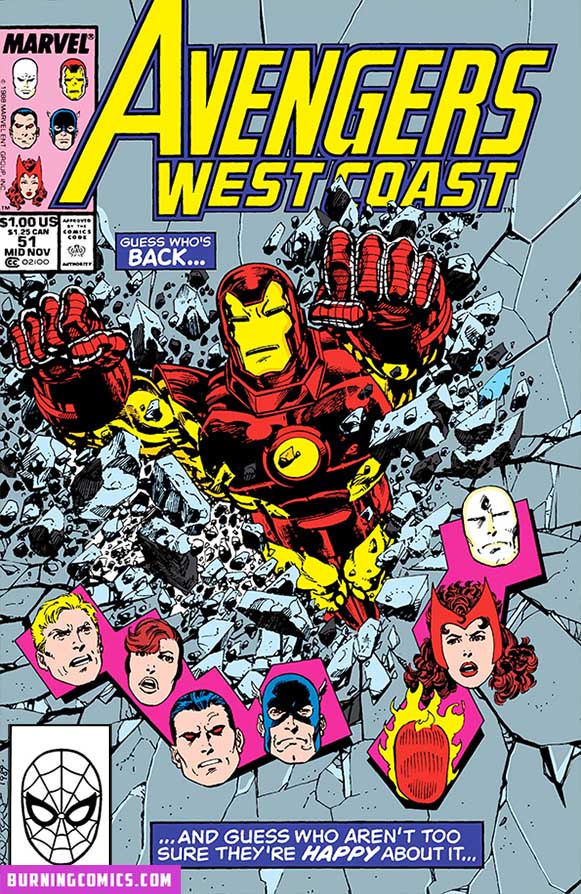 Avengers West Coast (1985) #51