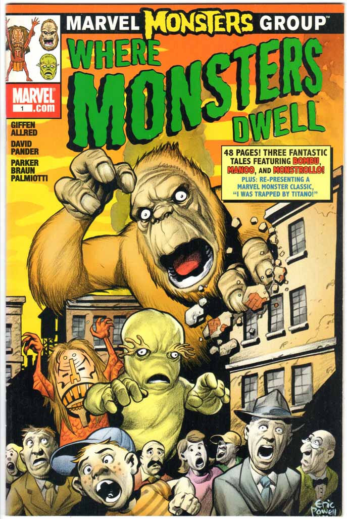 Marvel Monsters: Where Monsters Dwell (2005) #1