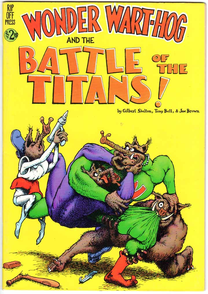 Wonder Wart-Hog: Battle of the Titans (1985) #1