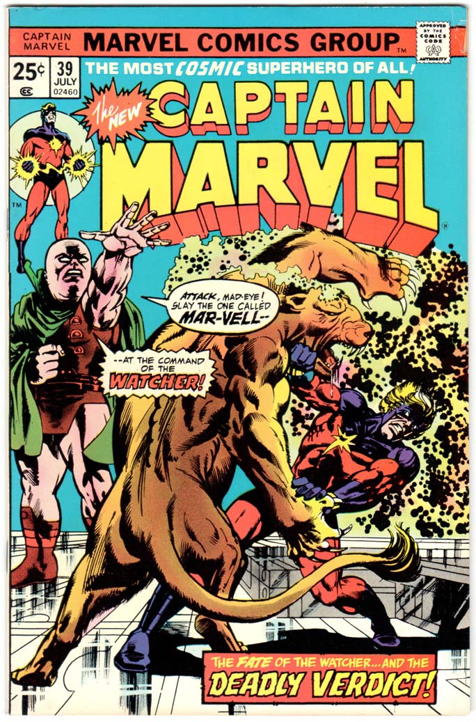 Captain Marvel (1968) #39 MJ