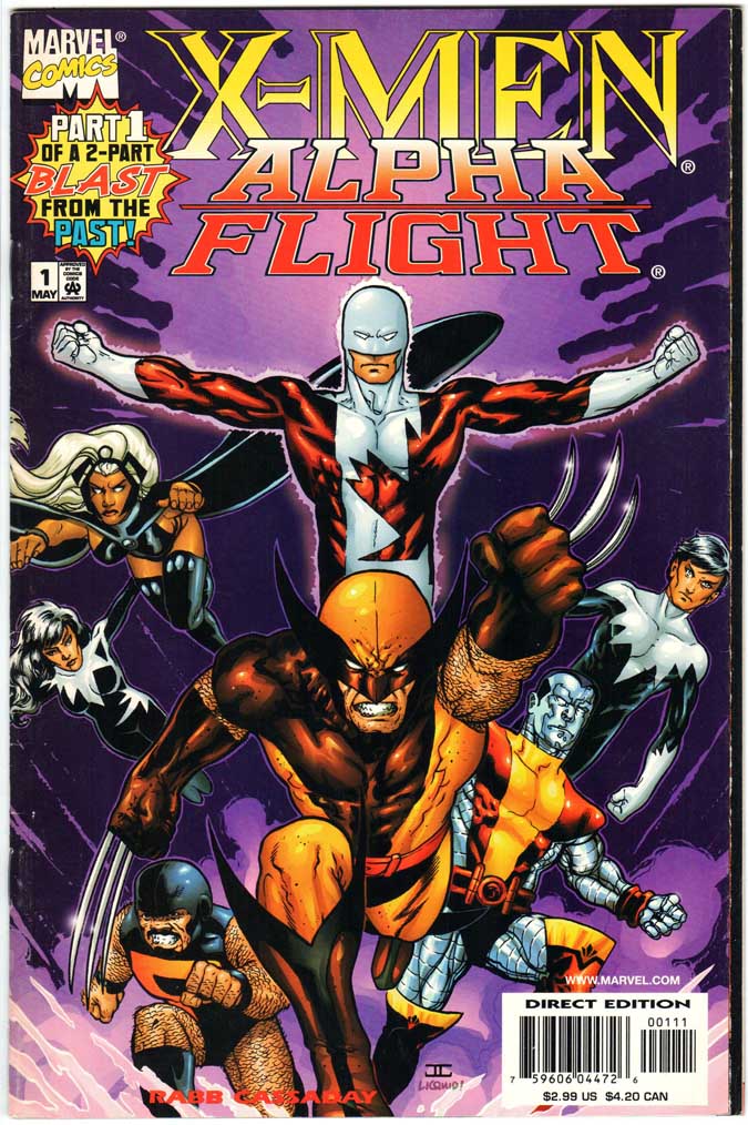 X-Men – Alpha Flight (1998) #1 – 2 (SET)