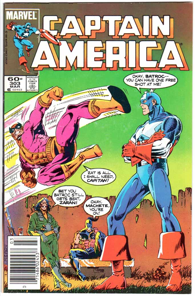 Captain America (1968) #303 MJ