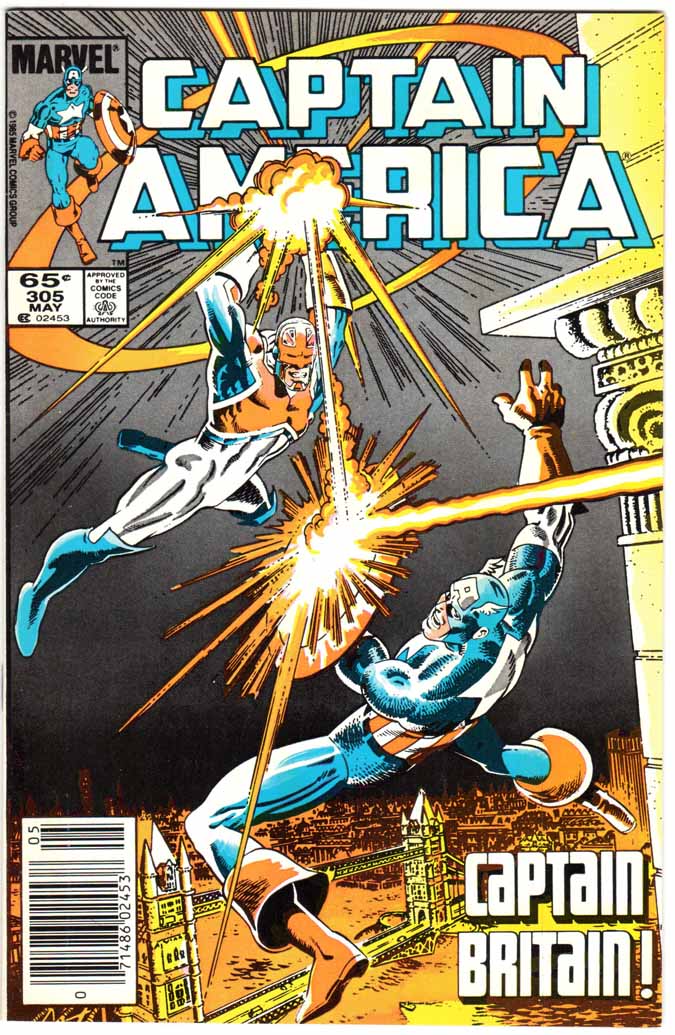 Captain America (1968) #305 MJ