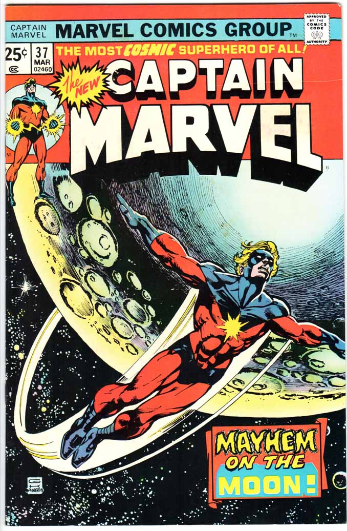 Captain Marvel (1968) #37 MJ