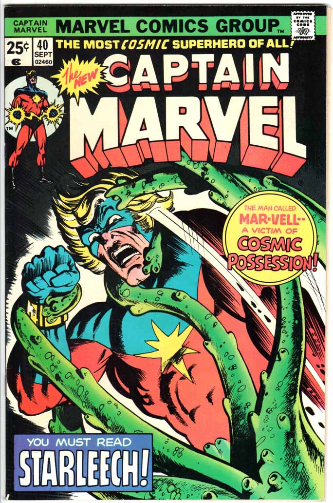 Captain Marvel (1968) #40 MJ