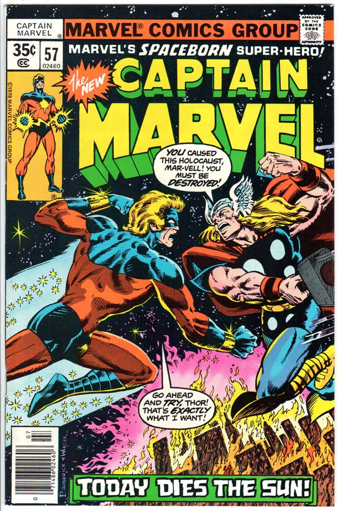 Captain Marvel (1968) #57 MJ