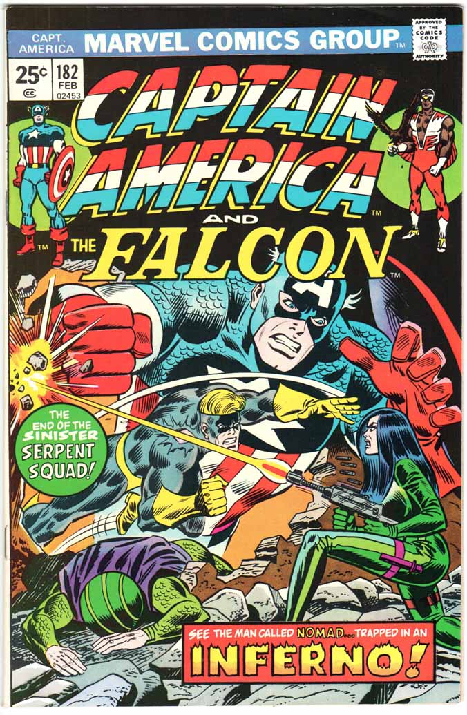 Captain America (1968) #182 MJ