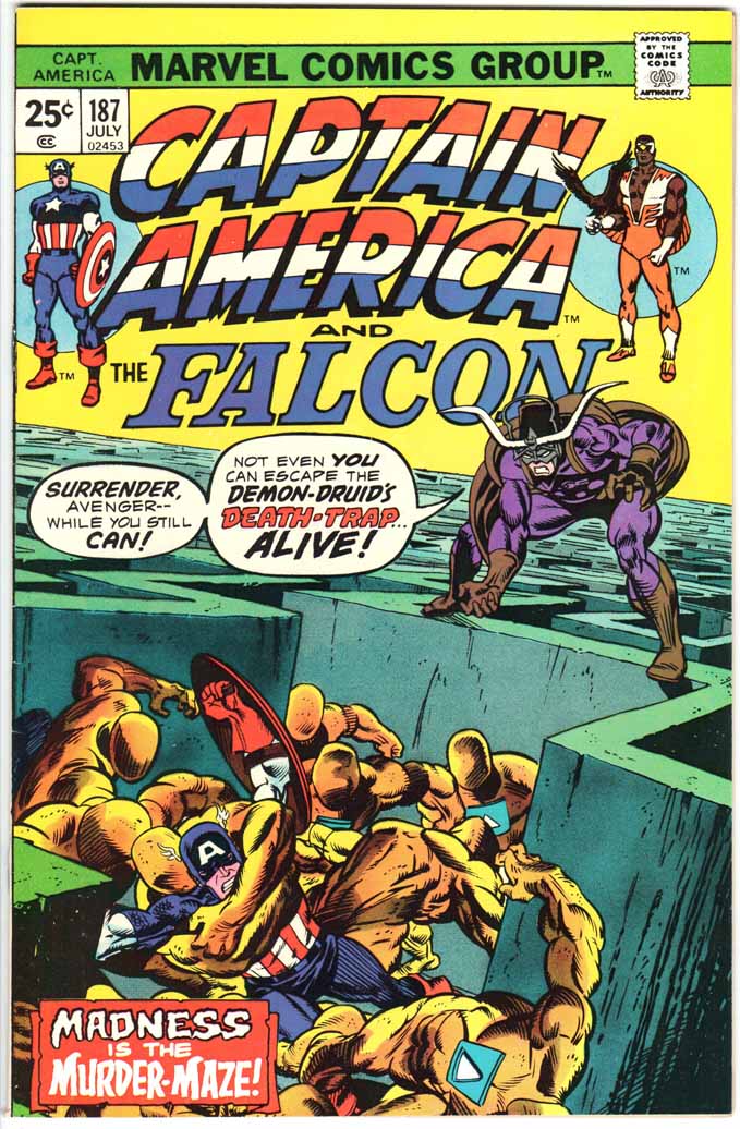 Captain America (1968) #187 MJ
