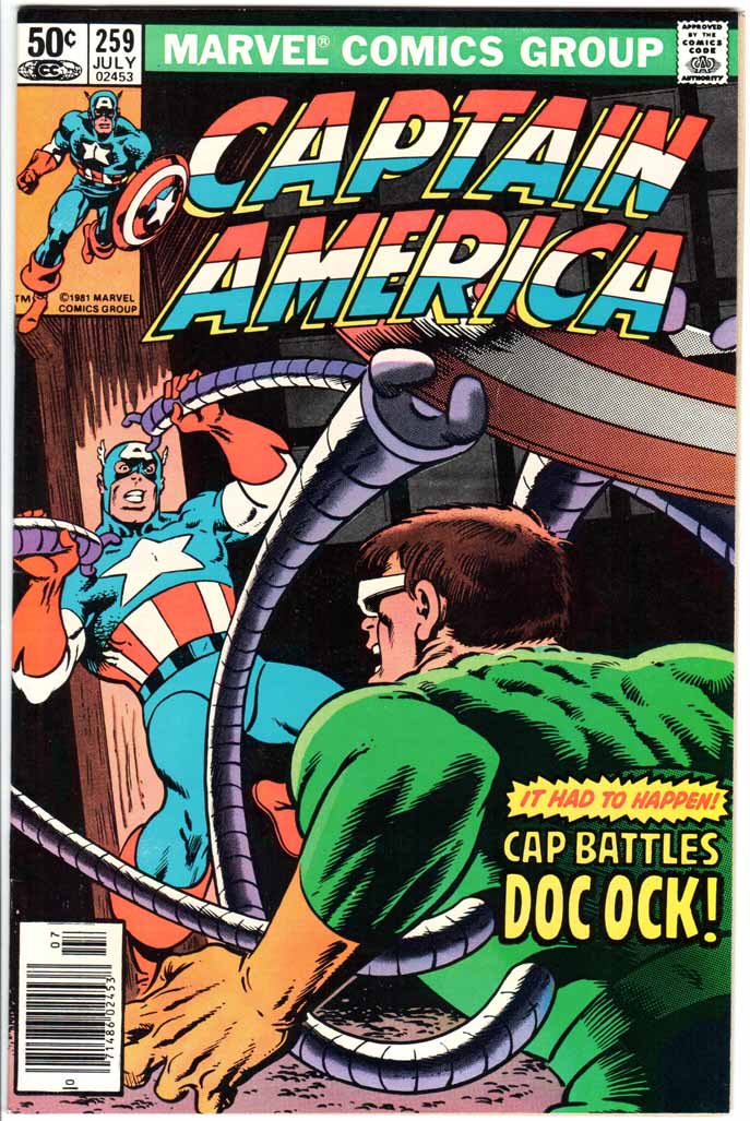 Captain America (1968) #259 MJ