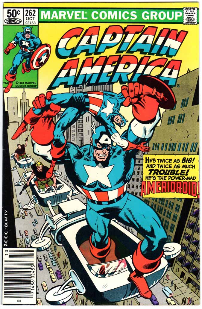Captain America (1968) #262 MJ