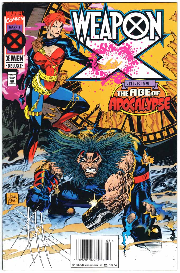 Weapon X (1995) #1 – 4 (SET)