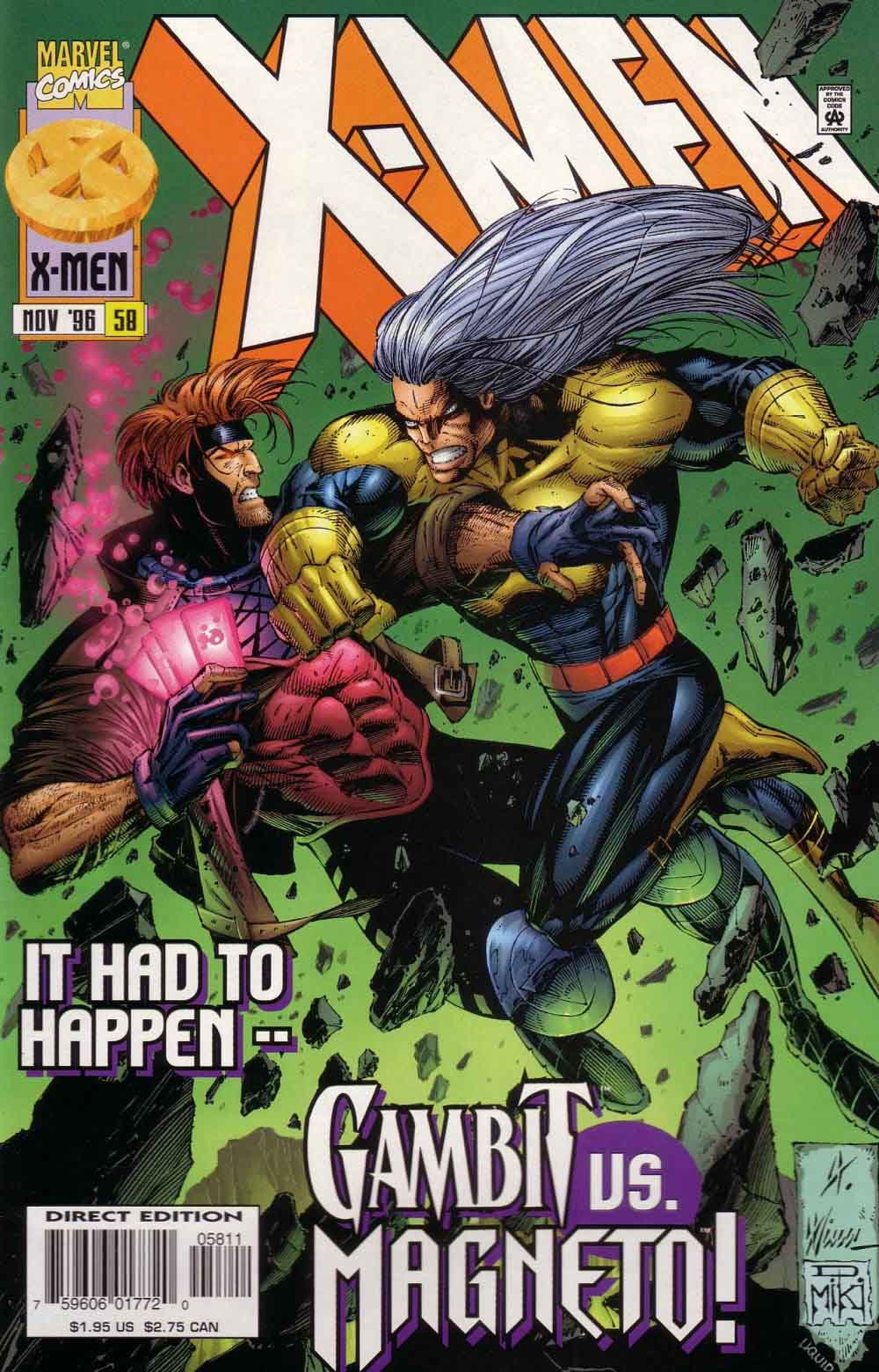 X-Men (1991) #58