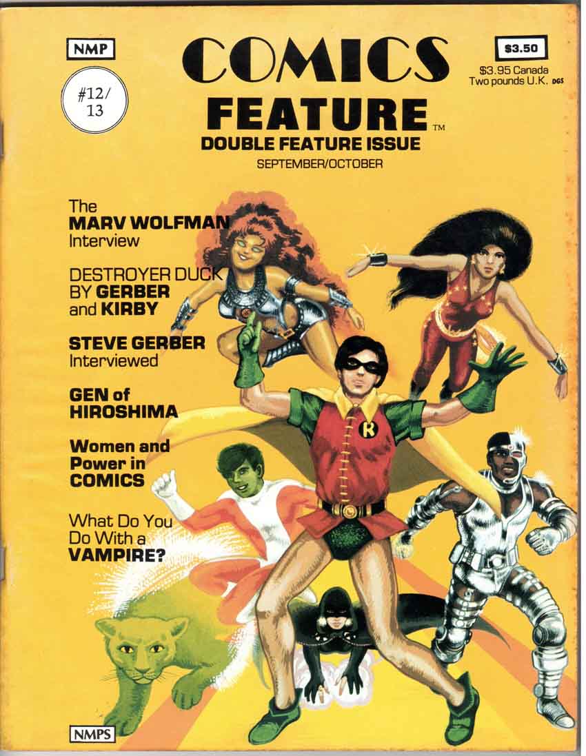 Comics Feature Magazine (1980) #12-13