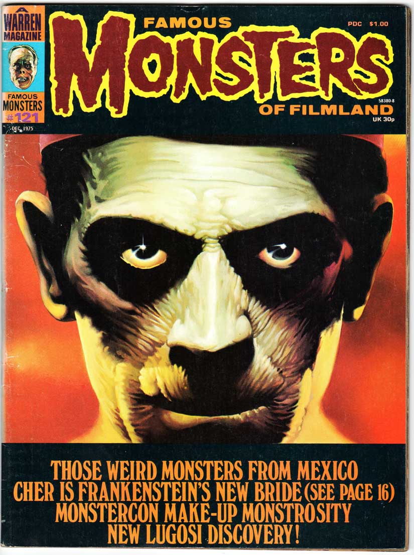 Famous Monsters of Filmland (1958) #121