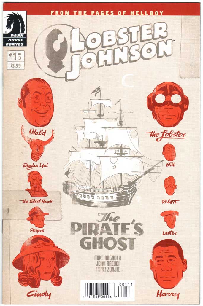 Lobster Johnson: The Pirate’s Ghost (2017) #1
