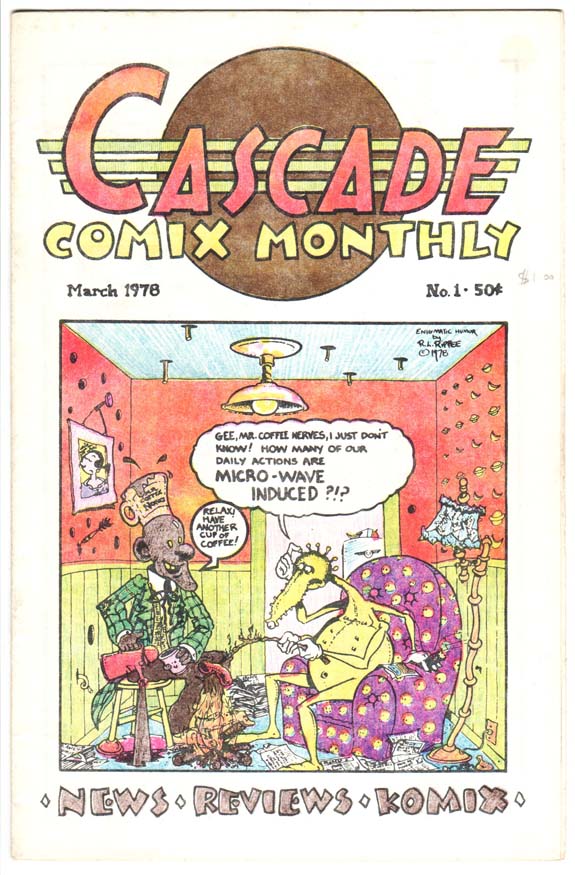Cascade Comix Monthly (1978) – Multiple issues!