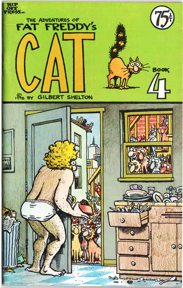 Adventures of Fat Freddy’s Cat (1977-1992) #4
