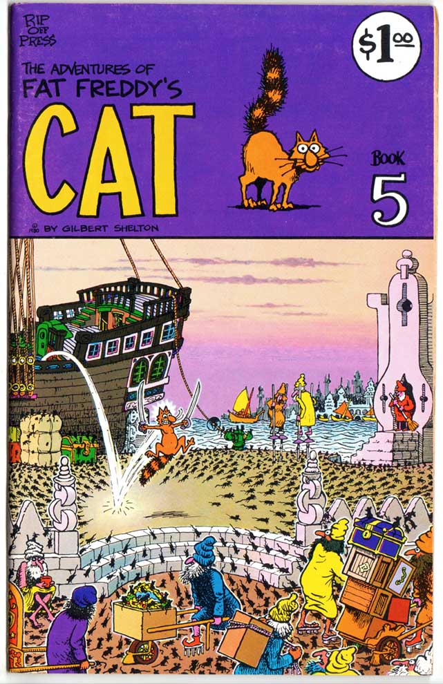 Adventures of Fat Freddy’s Cat (1977-1992) #5