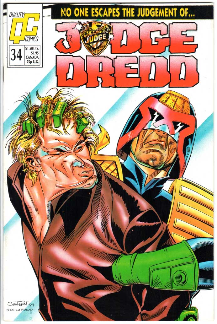 Judge Dredd (1986) #34